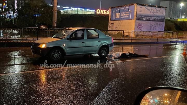 Сбитый на Шмидта в Мурманске пешеход скончался на месте